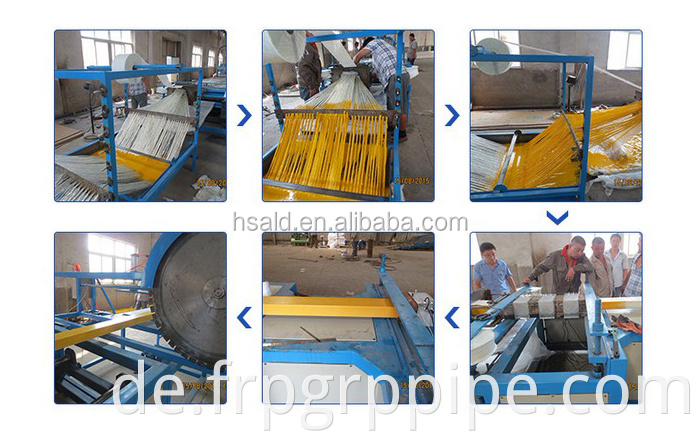 Customized Fiberglassprofil Pulstusionsausrüstung FRP -Pulstusionsmaschine